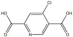 4-chloropyridine-2,5-dicarboxylic acid Structure