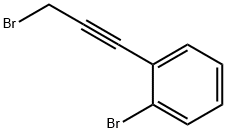 1-Bromo-2-(3-bromoprop-1-ynyl)benzene Structure