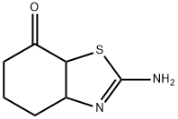 2-amino-3a,5,6,7a-tetrahydro-7(4H)-Benzothiazolone Structure