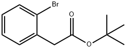 tert-butyl 2-(2-bromophenyl)acetate 구조식 이미지