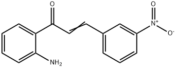 1-(2-Aminophenyl)-3-(3-nitrophenyl)-2-propen-1-one 구조식 이미지