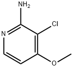 2-Amino-3-chloro-4-methoxypyridine 구조식 이미지