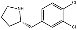 (S)-2-(3,4-dichlorobenzyl)pyrrolidine Structure