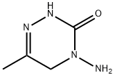 1,2,4-Triazin-3(2H)-one, 4-amino-4,5-dihydro-6-methyl- 구조식 이미지