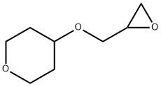 4-(oxiran-2-ylmethoxy)oxane Structure