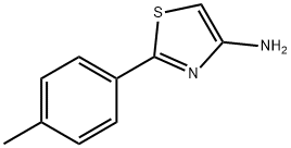 4-Amino-2-(4-tolyl)thiazole 구조식 이미지