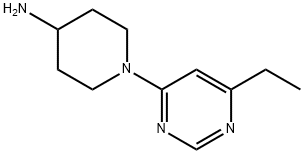 1-(6-ethylpyrimidin-4-yl)piperidin-4-amine Structure