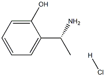 2-[(1R)-1-aminoethyl]phenol hydrochloride Structure