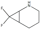 7,7-difluoro-2-azabicyclo[4.1.0]heptane Structure