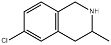6-chloro-3-methyl-1,2,3,4-tetrahydroisoquinoline Structure