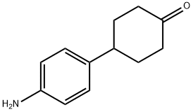 4-(4-Aminophenyl)cyclohexanone 구조식 이미지