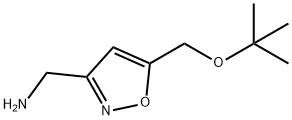 {5-[(tert-butoxy)methyl]-1,2-oxazol-3-yl}methanamine 구조식 이미지