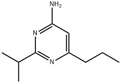 2-(Propan-2-yl)-6-(n-propyl)pyrimidin-4-amine 구조식 이미지