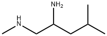 (2-amino-4-methylpentyl)(methyl)amine 구조식 이미지