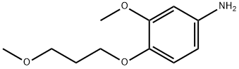 3-methoxy-4-(3-methoxypropoxy)aniline Structure