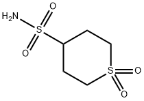 1,1-dioxothiane-4-sulfonamide Structure