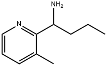 1-(3-METHYLPYRIDIN-2-YL)BUTAN-1-AMINE Structure