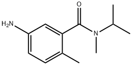 5-amino-N,2-dimethyl-N-(propan-2-yl)benzamide 구조식 이미지