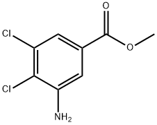 Methyl 3-aMino-4,5-dichlorobenzoate Structure