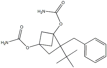 benzyl tert-butyl bicyclo[2.1.1]hexane-1,4-diyldicarbamate Structure