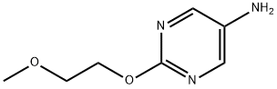 2-(2-methoxyethoxy)pyrimidin-5-amine Structure