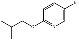 5-브로모-2-(2-메틸프로폭시)피리딘 구조식 이미지