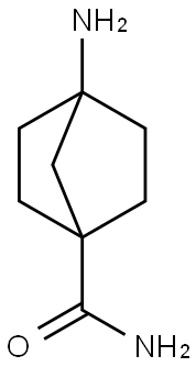 4-aminobicyclo[2.2.1]heptane-1-carboxamide 구조식 이미지