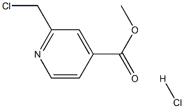 methyl 2-(chloromethyl)isonicotinate hydrochloride 구조식 이미지