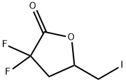 3,3-difluoro-5-(iodomethyl)oxolan-2-one Structure