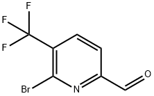 6-Bromo-5-trifluoromethyl-pyridine-2-carbaldehyde Structure
