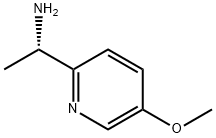 (S)-1-(5-methoxypyridin-2-yl)ethan-1-amine 구조식 이미지