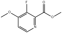 methyl 3-fluoro-4-methoxypyridine-2-carboxylate 구조식 이미지