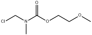 2-methoxyethyl (chloromethyl)(methyl)carbamate Structure