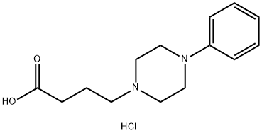 4-(4-phenylpiperazin-1-yl)butanoic acid dihydrochloride Structure