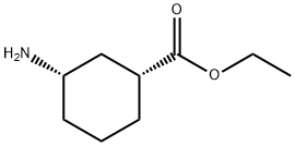 Ethyl (1R,3S)-3-aminocyclohexanecarboxylate 구조식 이미지