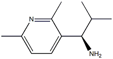 (1R)-1-(2,6-DIMETHYL(3-PYRIDYL))-2-METHYLPROPYLAMINE Structure