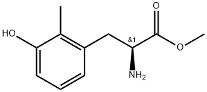 METHYL (2S)-2-AMINO-3-(3-HYDROXY-2-METHYLPHENYL)PROPANOATE Structure