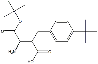 Boc-(S)-3-amino-2-(4-(tert-butyl)benzyl)propanoicacid Structure