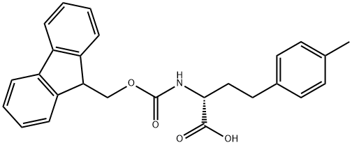 Fmoc-4-methyl-D-homophenylalanine Structure