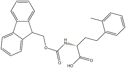 Fmoc-2-methyl-D-homophenylalanine Structure