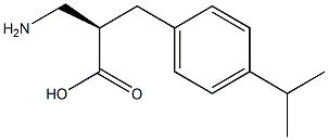 (R)-3-amino-2-(4-isopropylbenzyl)propanoicacid 구조식 이미지