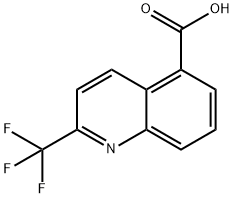 2-(trifluoromethyl)quinoline-5-carboxylic acid Structure