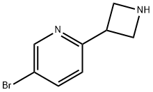 2-(azetidin-3-yl)-5-bromopyridine 구조식 이미지