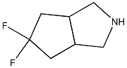 5,5-difluorooctahydrocyclopenta[c]pyrrole Structure