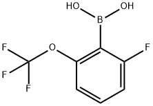 [2-fluoro-6-(trifluoromethoxy)phenyl]boronic acid Structure