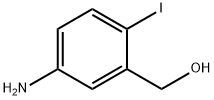 Benzenemethanol, 5-amino-2-iodo- Structure