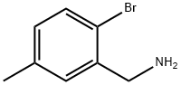 (2-Bromo-5-methylphenyl)methanamine Structure