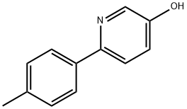 3-Hydroxy-6-(4-tolyl)pyridine 구조식 이미지