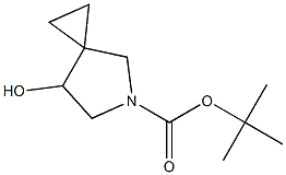 tert-butyl 7-hydroxy-5-azaspiro[2.4]heptane-5-carboxylate 구조식 이미지