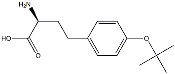 (S)-2-Amino-4-(4-tert-butoxyphenyl)butanoic acid Structure